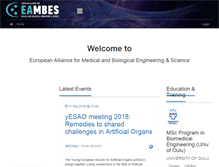 Tablet Screenshot of eambes.org